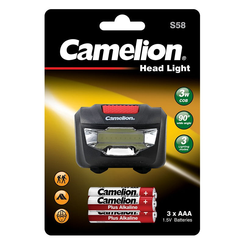 Camelion S58 COB LED Head Lamp