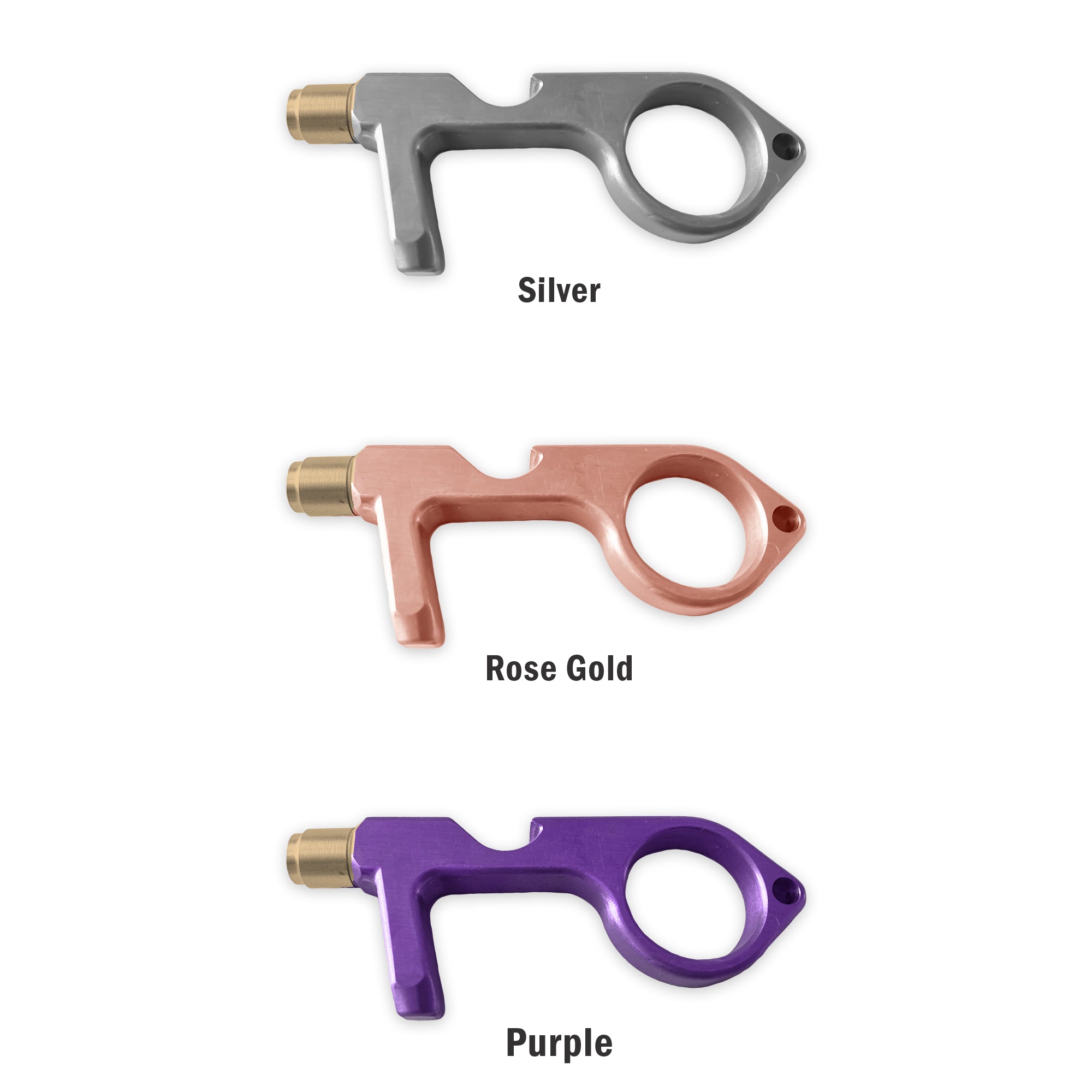 Flipo Safe Key Contact-Less LED Keychain Multi-Tool