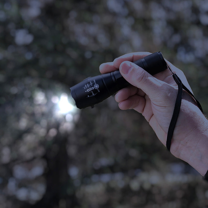 Flipo Tactical 320 Lumen Flashlight 12 PC Display