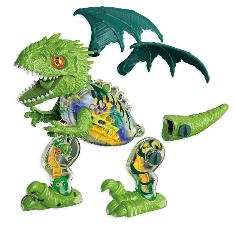 Flipo Constructosaur | Motorized DIY Play-Set
