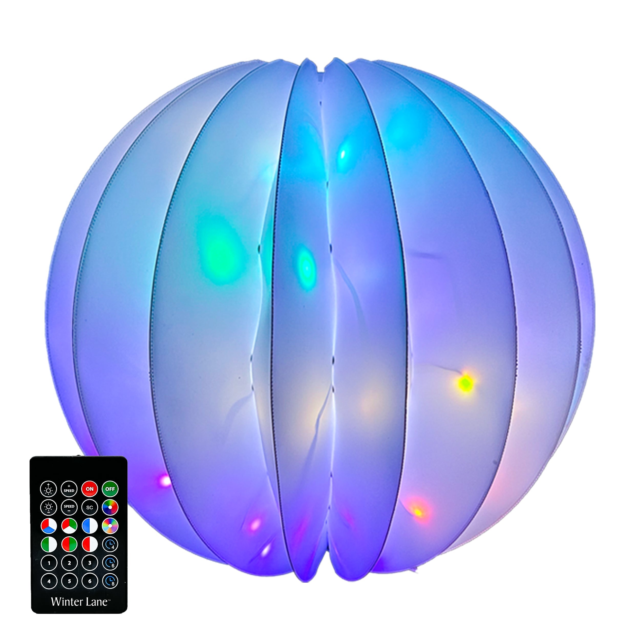 Flipo Twinklers™ Orb | 18" Indoor & Outdoor Foldable Lighted Orb