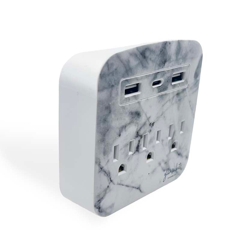 Flipo Glam Sockets™ Surge Protector With Phone Holder