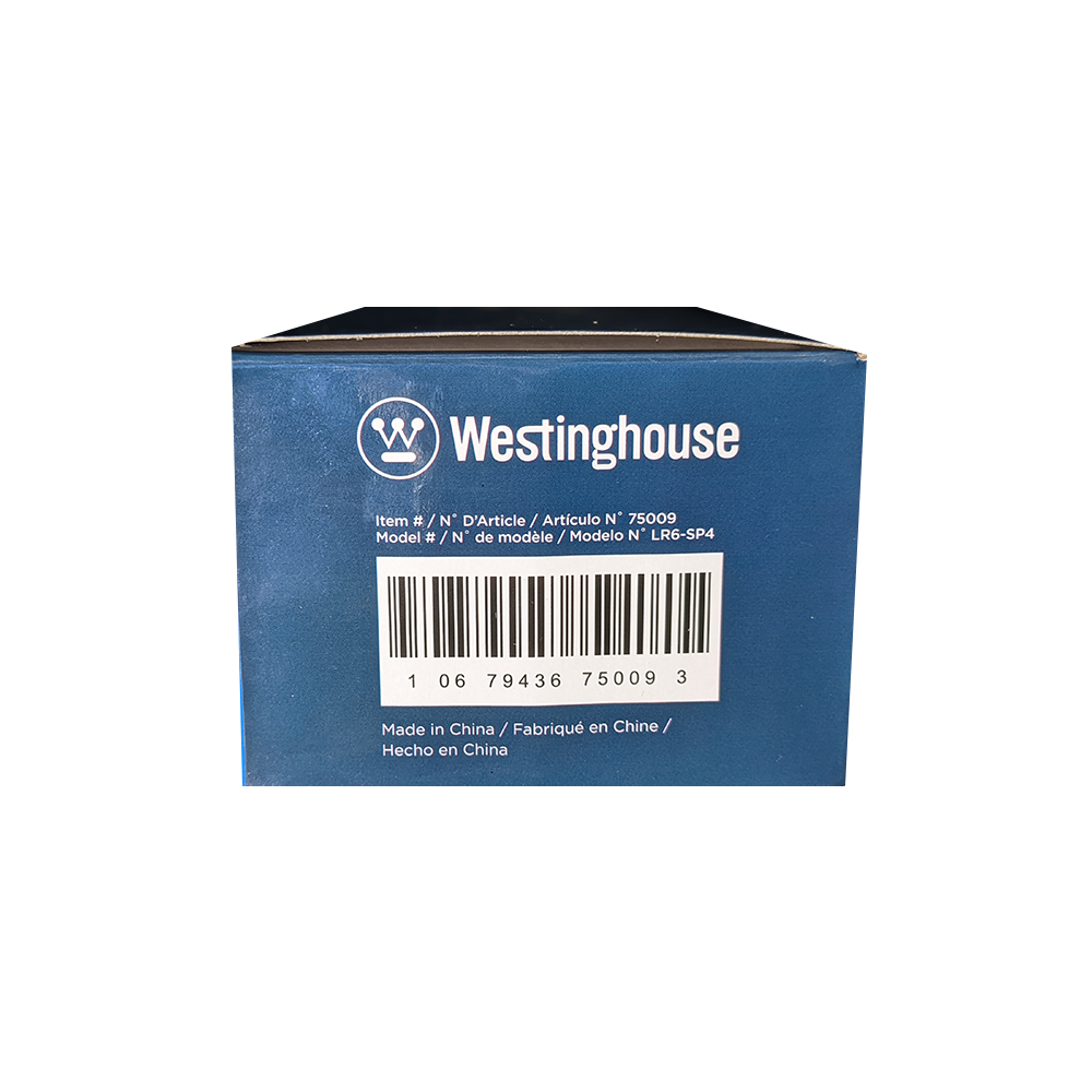 Westinghouse AA Dynamo Alkaline Cardboard Box of 60