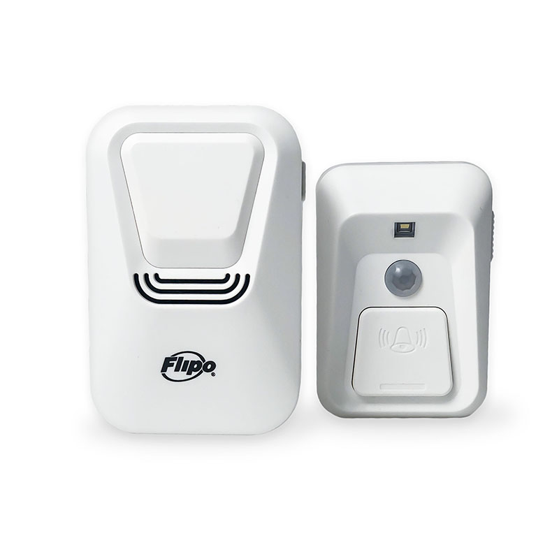 Flipo Wireless Doorbell | With Motion Sensing LED Light