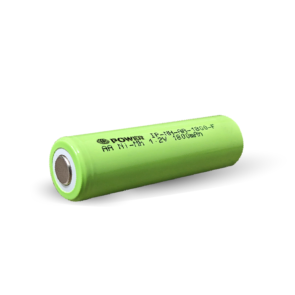 IP Power AA Ni-Mh 1.2V 1800mAh Rechargeable Flat Top Battery Bulk