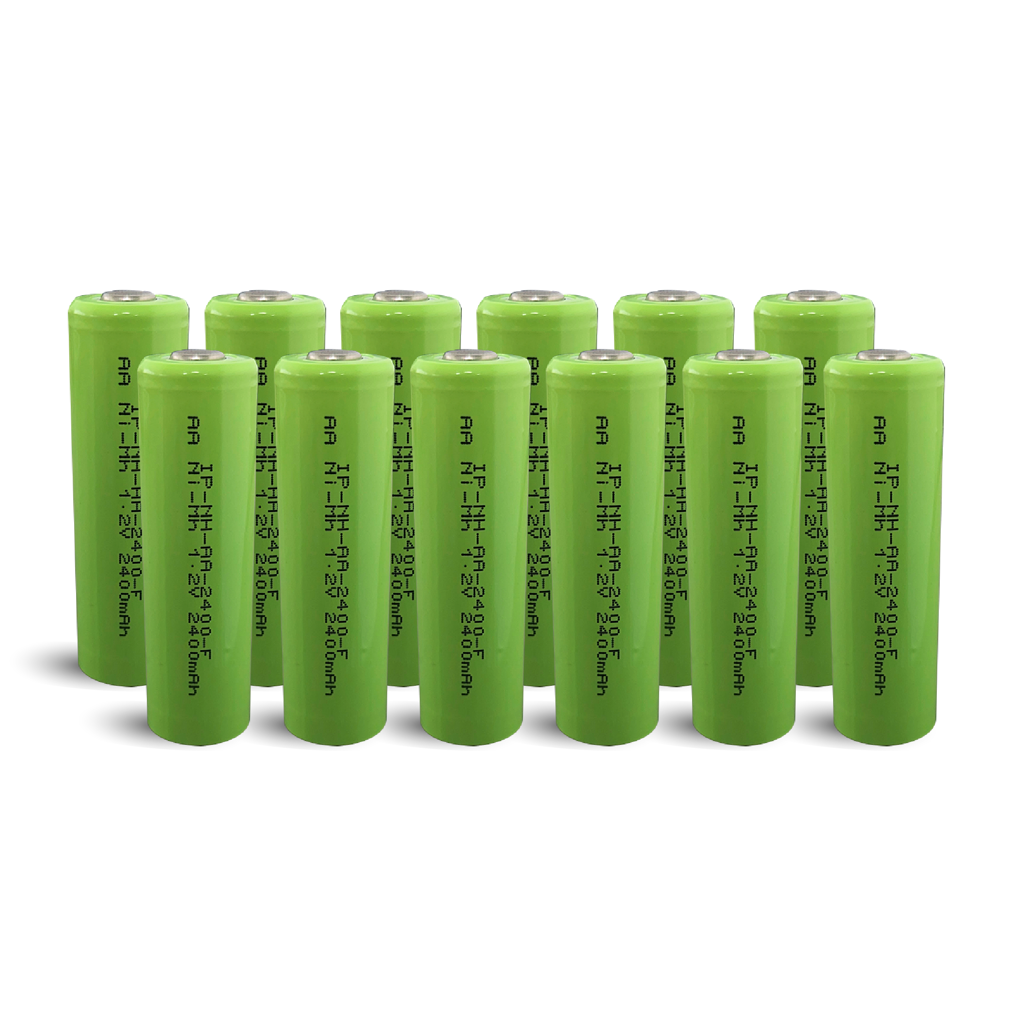 DROP SHIP: IP Power AA Ni-Mh 1.2V 2400mAh Rechargeable Flat Top Battery