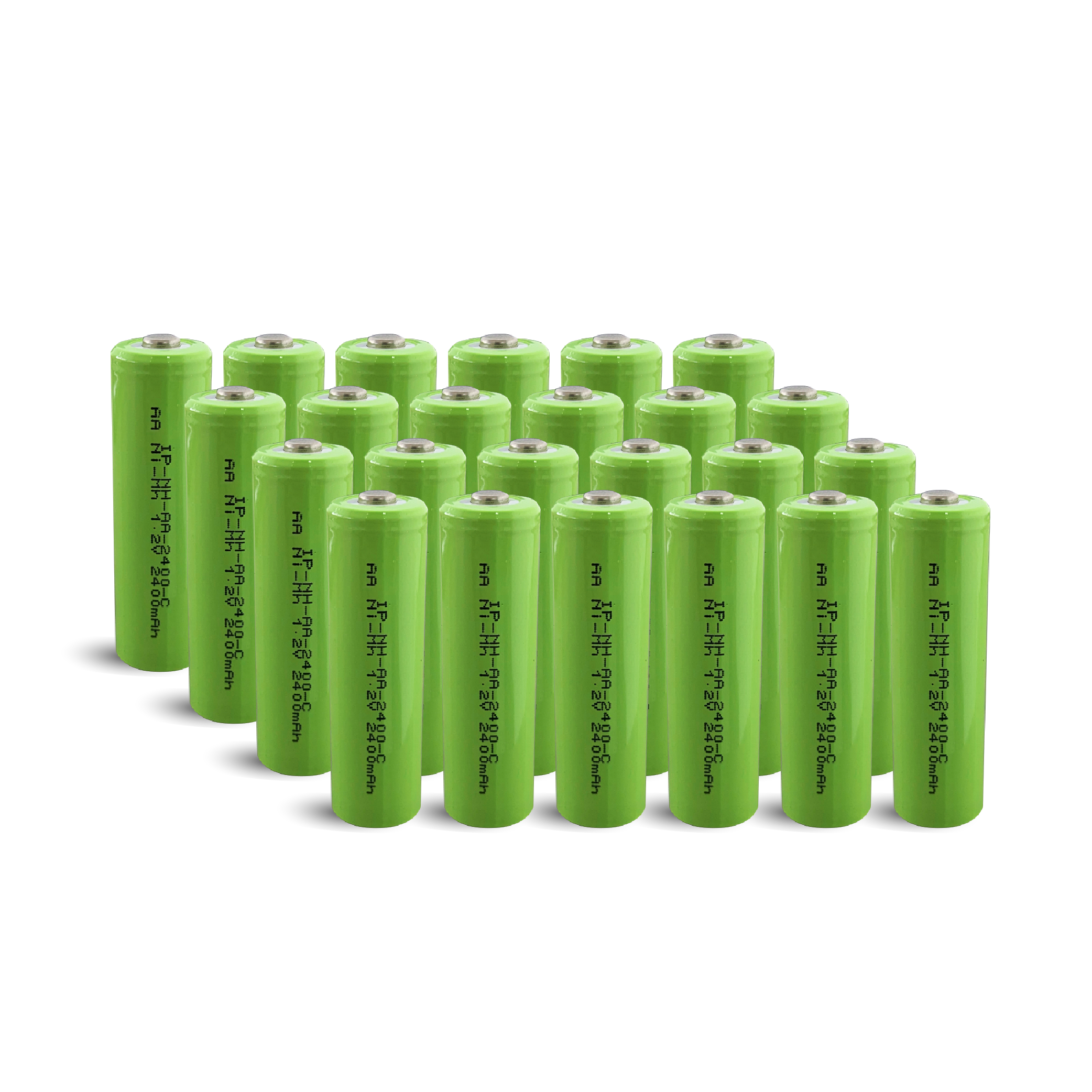 DROP SHIP: IP Power AA Ni-Mh 1.2V 2400mAh Rechargeable Consumer Top Battery