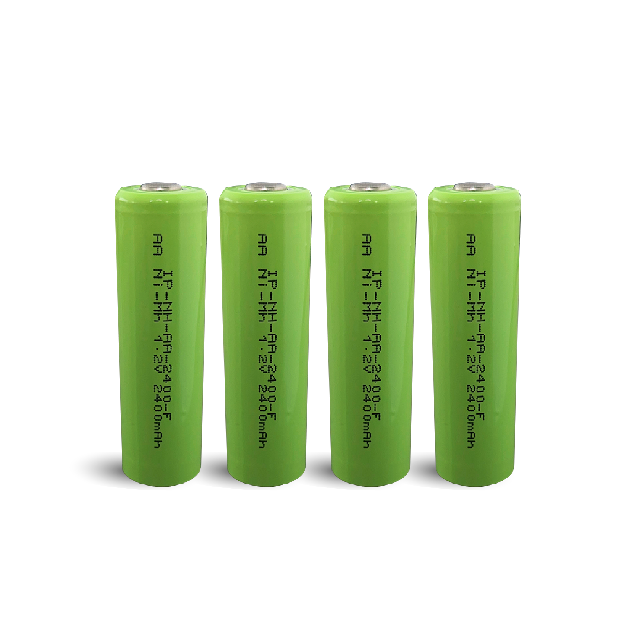 DROP SHIP: IP Power AA Ni-Mh 1.2V 2400mAh Rechargeable Flat Top Battery