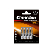 Camelion AAA Ni-Mh  1000mAh Rechargeable Battery Blister 4Pk