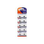 PK Cell AG4 Alkaline Button Cell Batteries Blister 10Pk