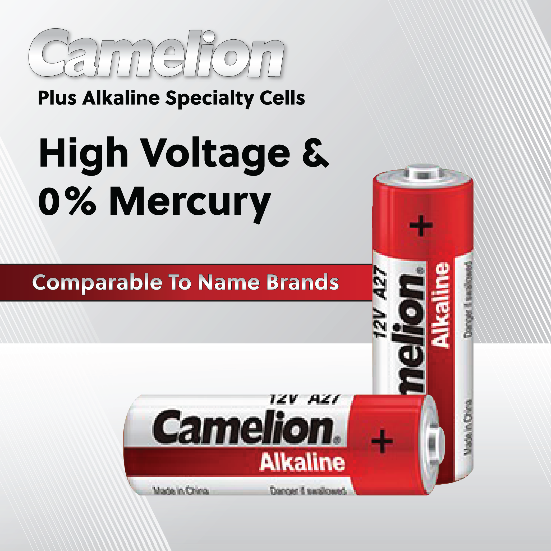 DROP SHIP: Camelion A27 Alkaline Specialty Battery 10 Pack (2 x 5Pc Packs)