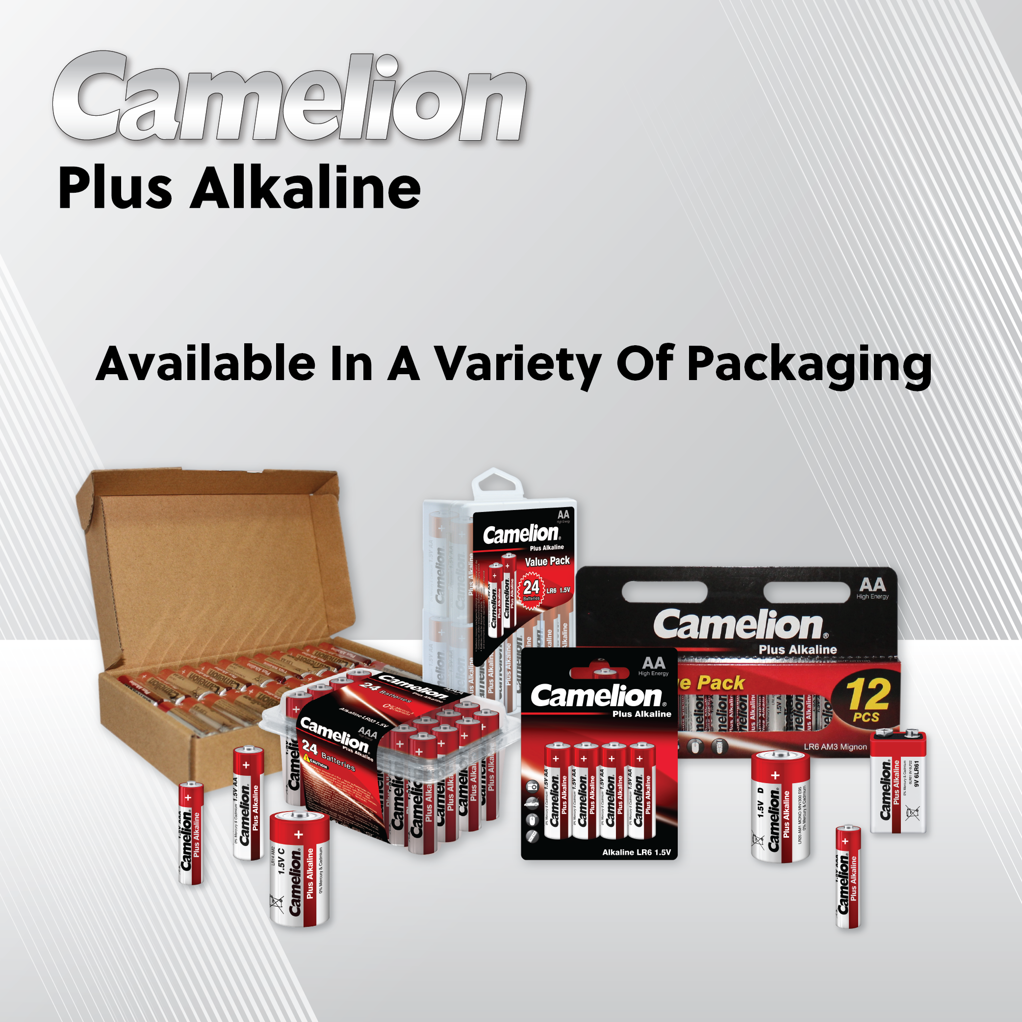 Camelion  AA Plus Alkaline 96 Pack