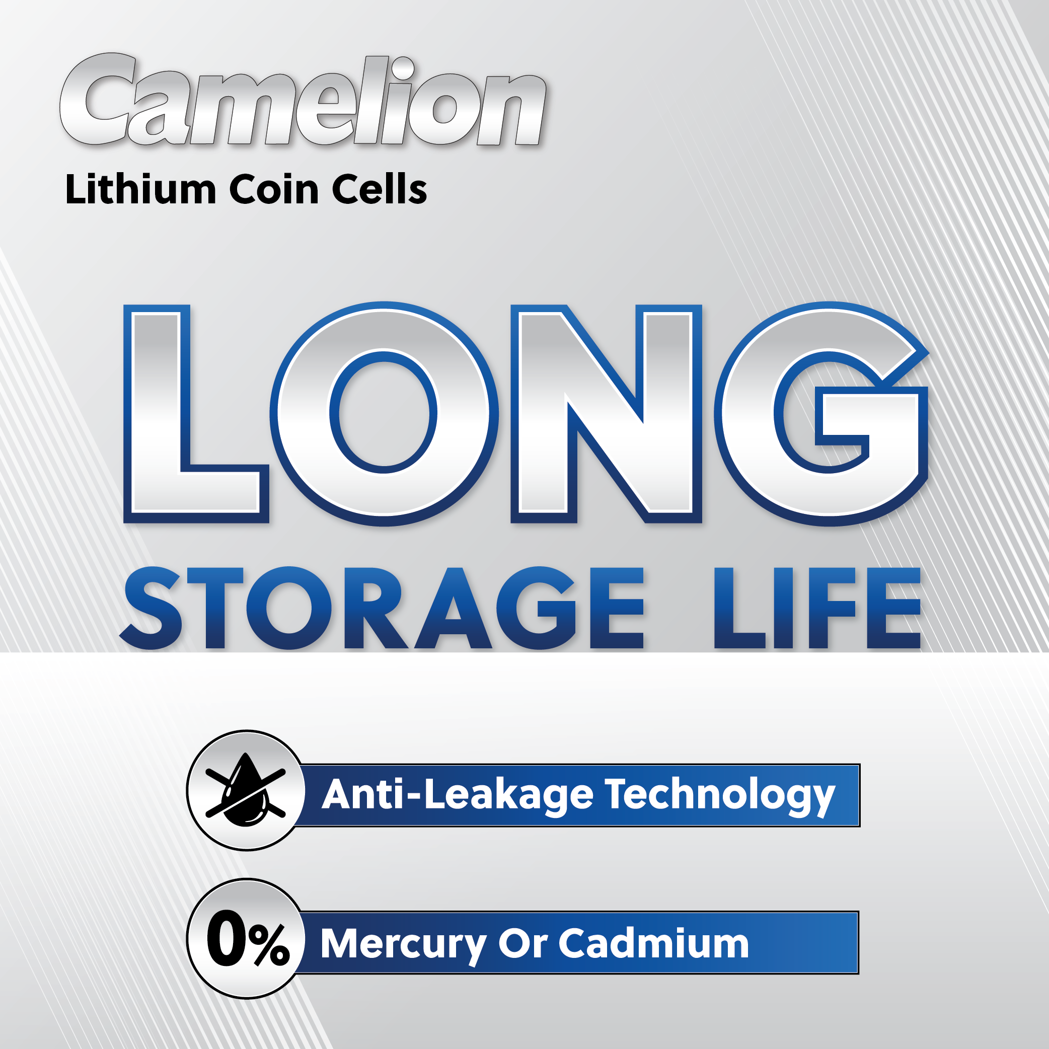 Camelion CR927 3V Lithium Primary Coin Cell Battery - Non Rechargeable