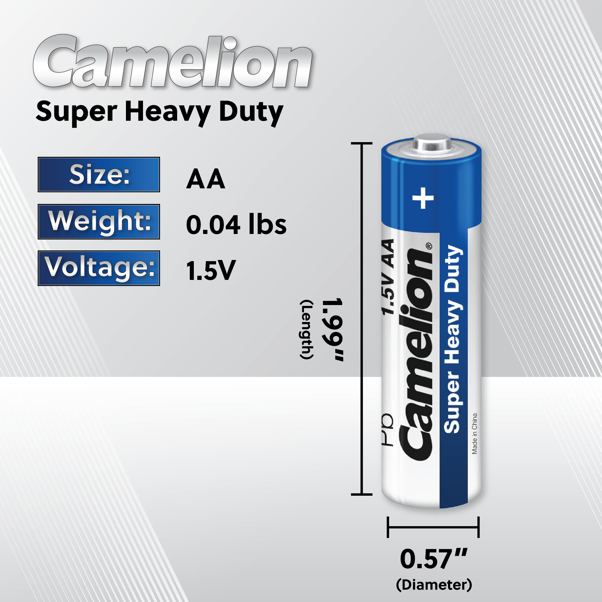 Camelion AA Super Heavy Duty Battery Bulk