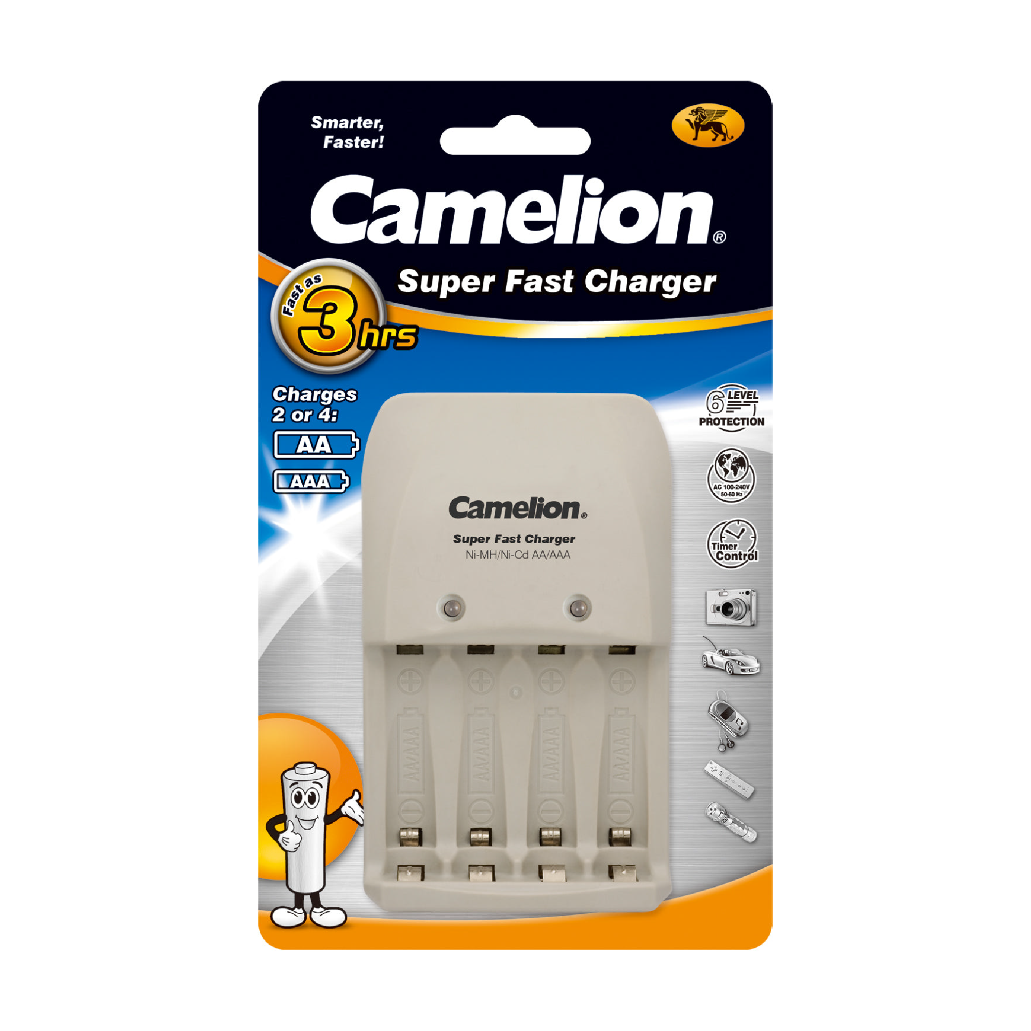 Camelion Super Fast AA & AAA Charger