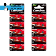 DROP SHIP: Camelion AG11 Alkaline Button Cell 20 Pack (2 x 10Pc Packs)