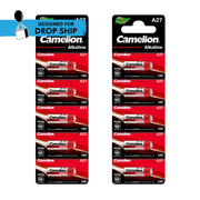 DROP SHIP: Camelion A27 Alkaline Specialty Battery 10 Pack (2 x 5Pc Packs)