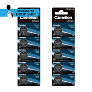 DROP SHIP: Camelion CR2016 Lithium Primary Coin Cell 10 Pack (2 x 5pc Packs) - Non Rechargeable