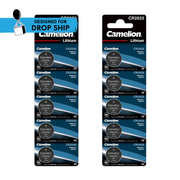 DROP SHIP: Camelion CR2025 Lithium Primary Coin Cell 10 Pack (2 x 5Pc Packs) - Non Rechargeable