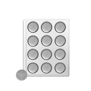 Camelion CR3032 3V Lithium Primary Coin Cell Battery Bulk Tray of 12 Non-Rechargeable