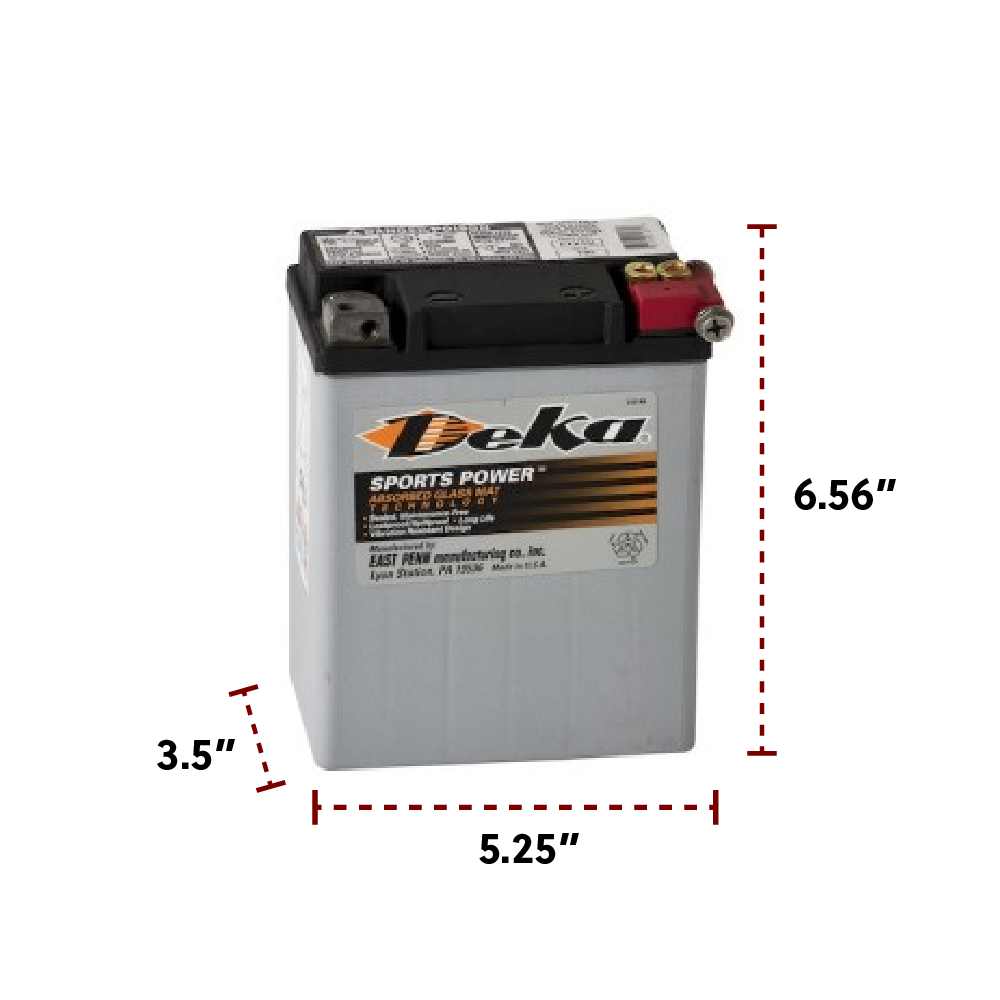 Deka ETX15L 12V 13Ah Motorsport Battery