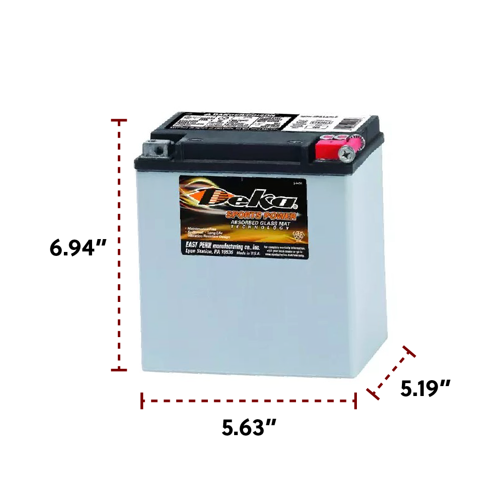Deka ETX30LA 12V 26Ah Motorsport Battery