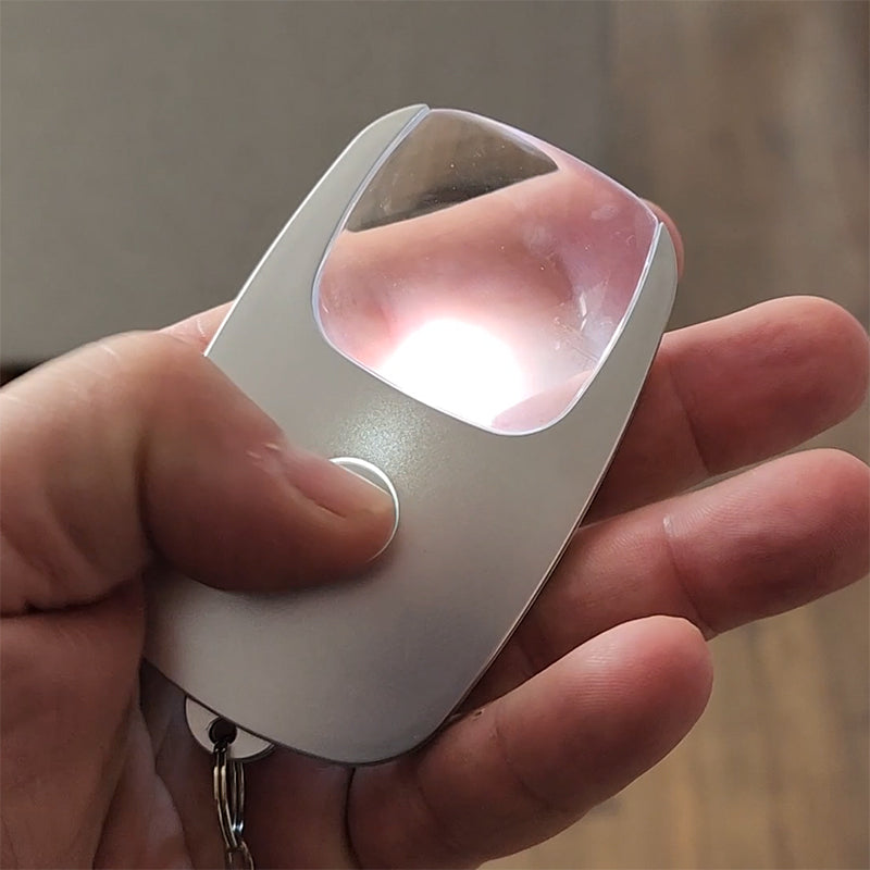 Flipo Pocket Zoom™ Recharge | Mini Magnifier With LED Light