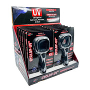 Flipo Cyclop-UV™ 5 LED Magnifier & UV Detection Light – 12-Piece Display