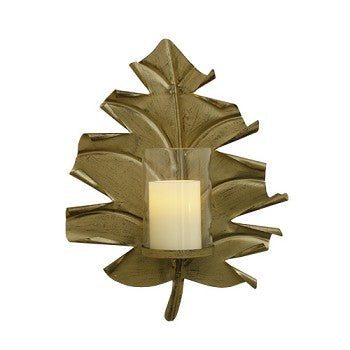 Pacific Accents Flameless 4 x 6 Flat Top Wax Pillar Candle