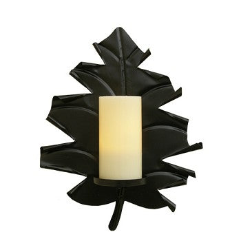 Pacific Accents Flameless 4 x 8 Flat Top Wax Pillar Candle