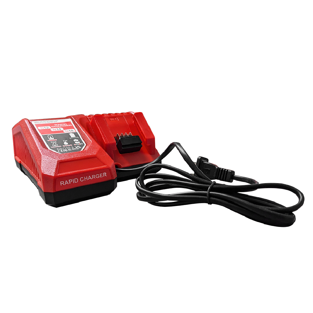 Drill Pack Charger: Compatible For Milwaukee 12V / 14V / 18V 3A Li-Ion Drill Pack Battery