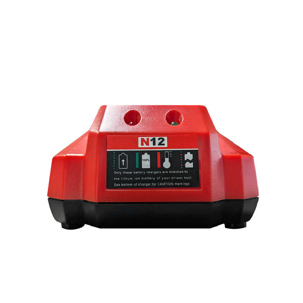 Drill Pack Charger: Compatible For Milwaukee 10.8V-12V 3A Li-Ion Battery