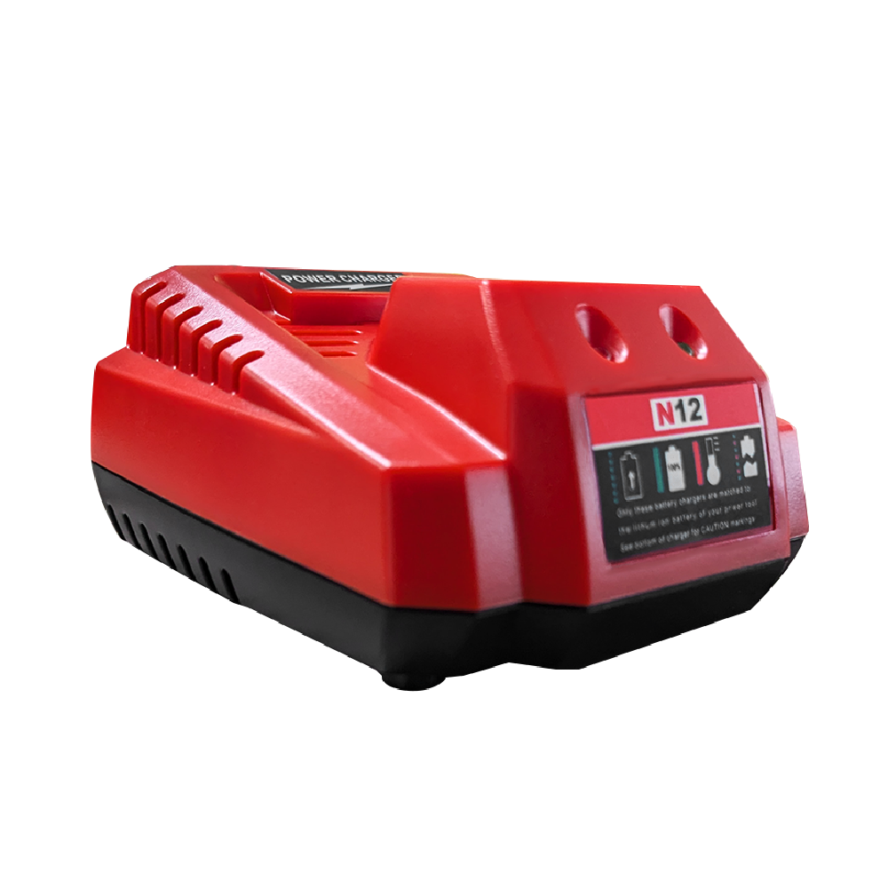 Drill Pack Charger: Compatible For Milwaukee 10.8V-12V 3A Li-Ion Battery