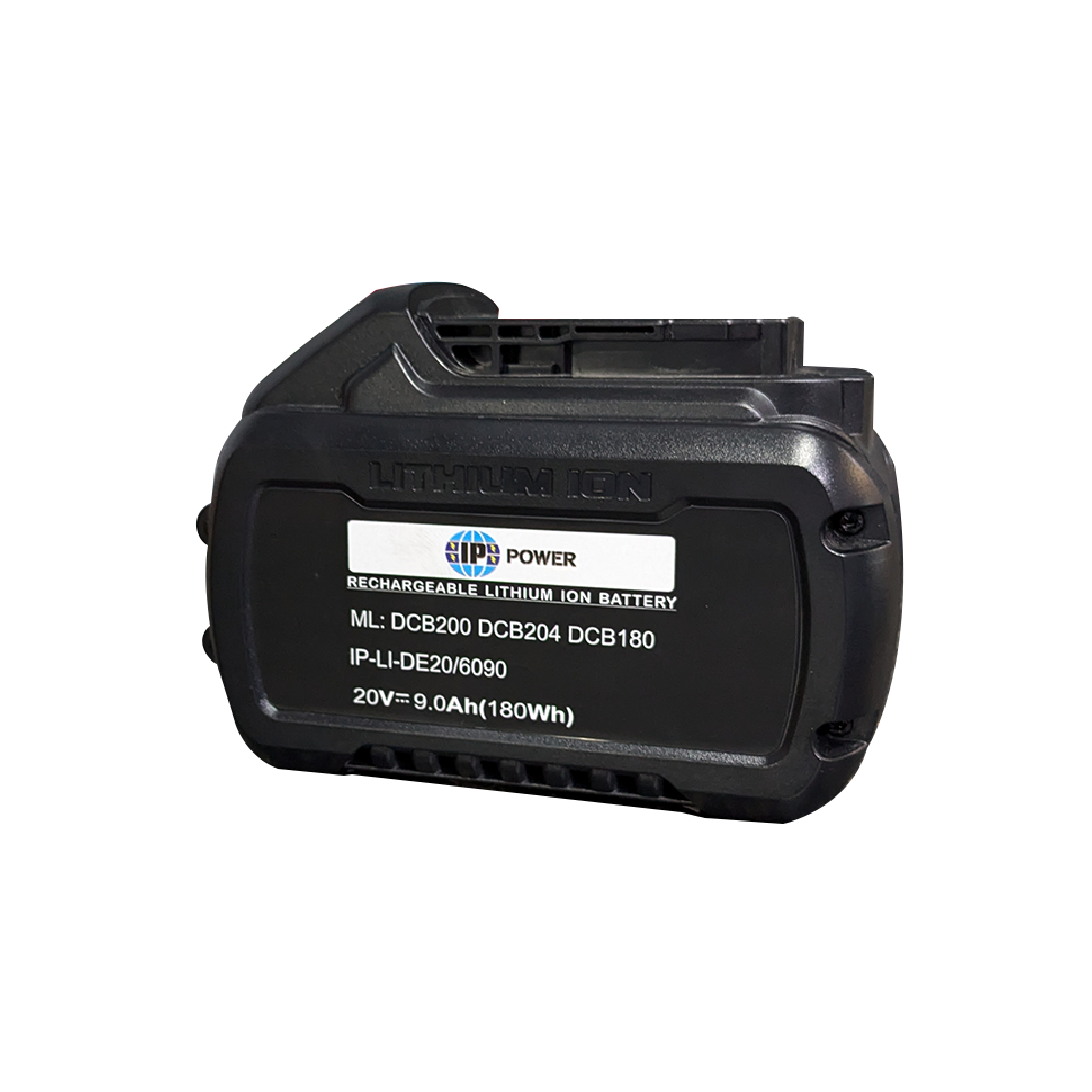 DROP SHIP: IP Power 20V/60V 9Ah Li-Ion Rechargeable Drill Pack Battery- Pack Of 2