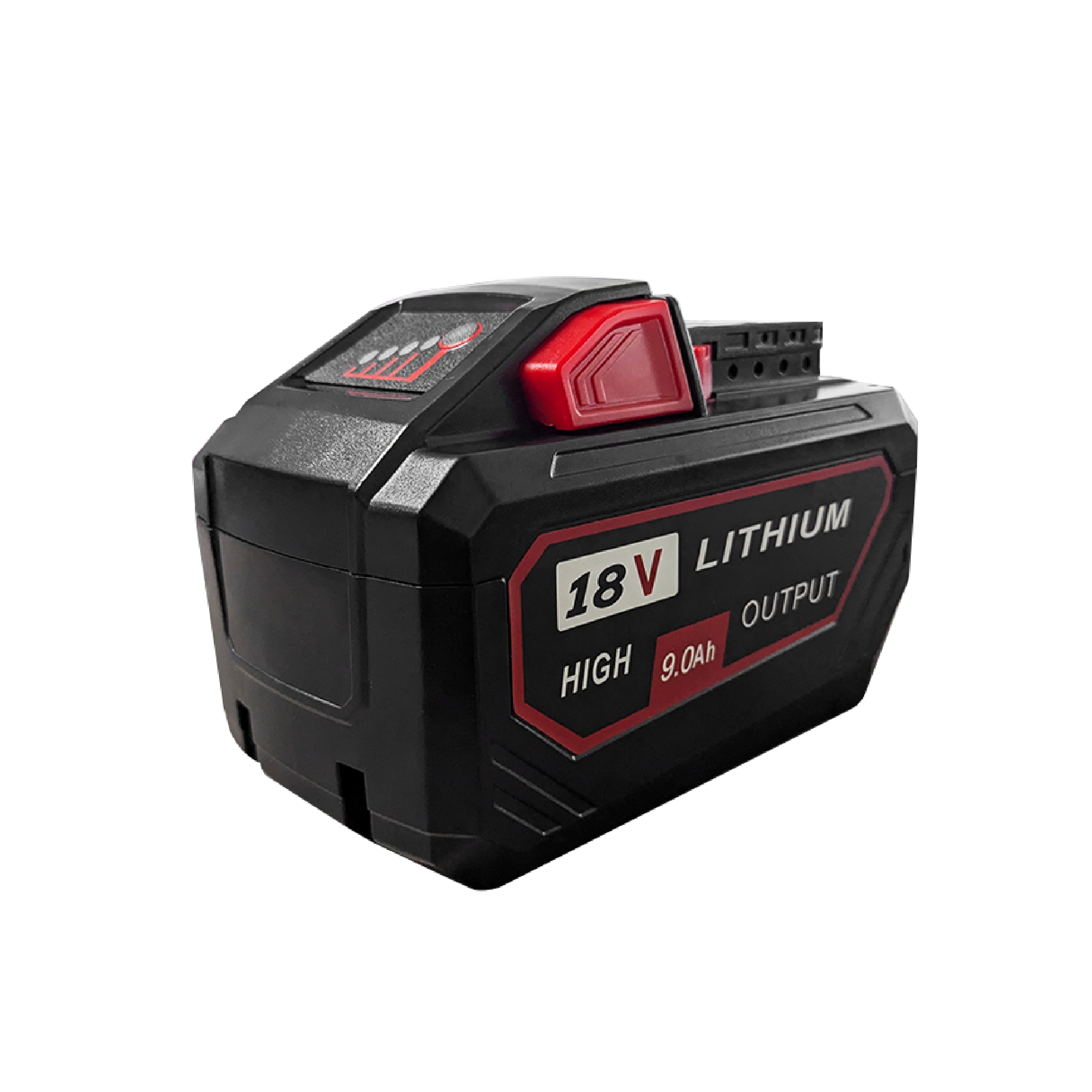 Replacement For Milwaukee 18V, M18-48-11-1852; IP Power 18V 9Ah Li-Ion Rechargeable Drill Pack Battery