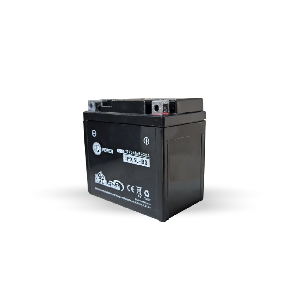 IP Power IPX5L 12V 5Ah AGM Motorsport Battery