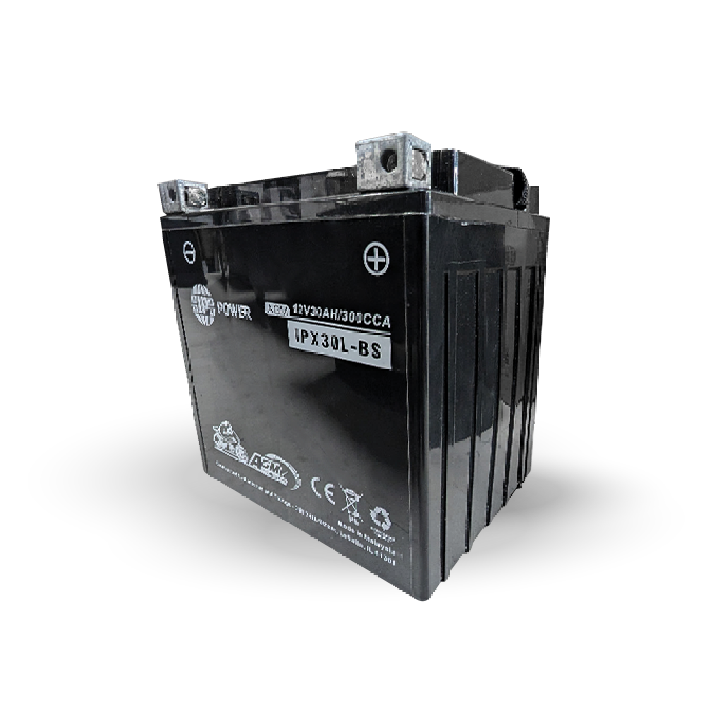 IP Power IPX30L 12V 30Ah AGM Motorsport Battery