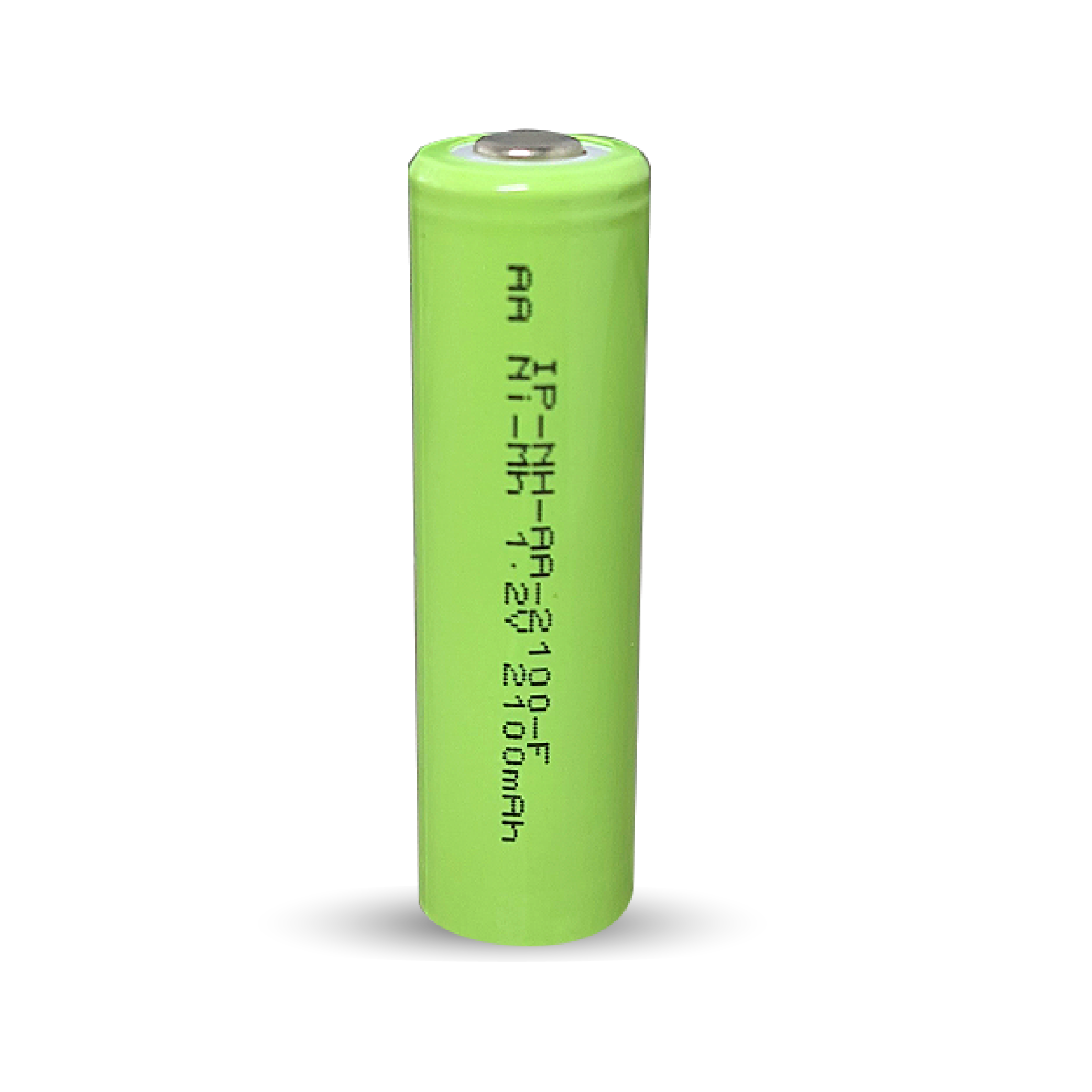 IP Power AA Ni-Mh 1.2V 2100mAh Rechargeable Flat Top Battery Bulk