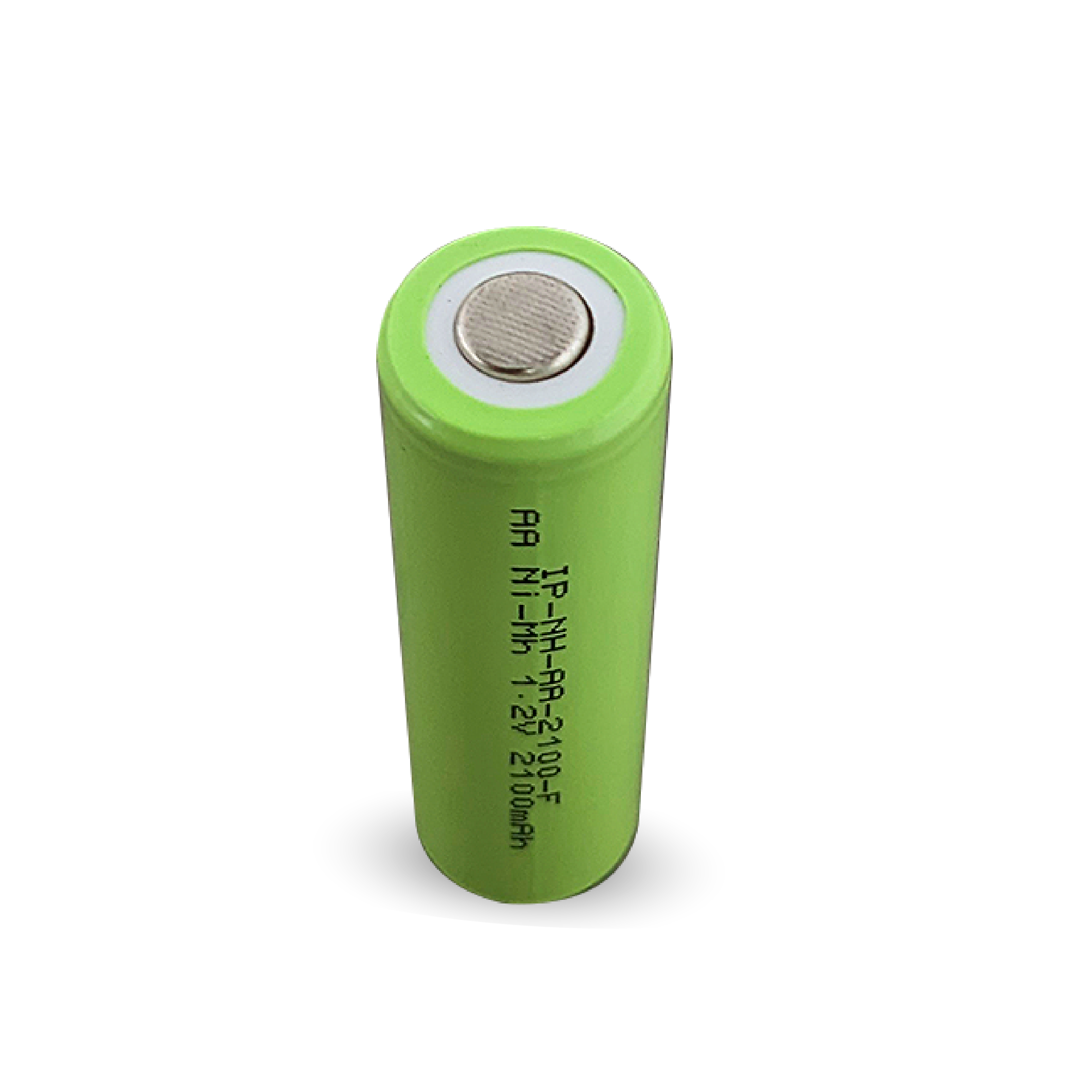 IP Power AA Ni-Mh 1.2V 2100mAh Rechargeable Flat Top Battery Bulk