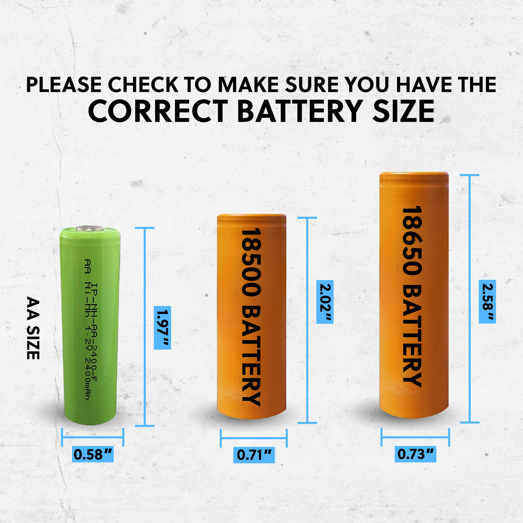 DROP SHIP: IP Power AA Ni-Mh 1.2V 2400mAh Rechargeable Flat Top Battery