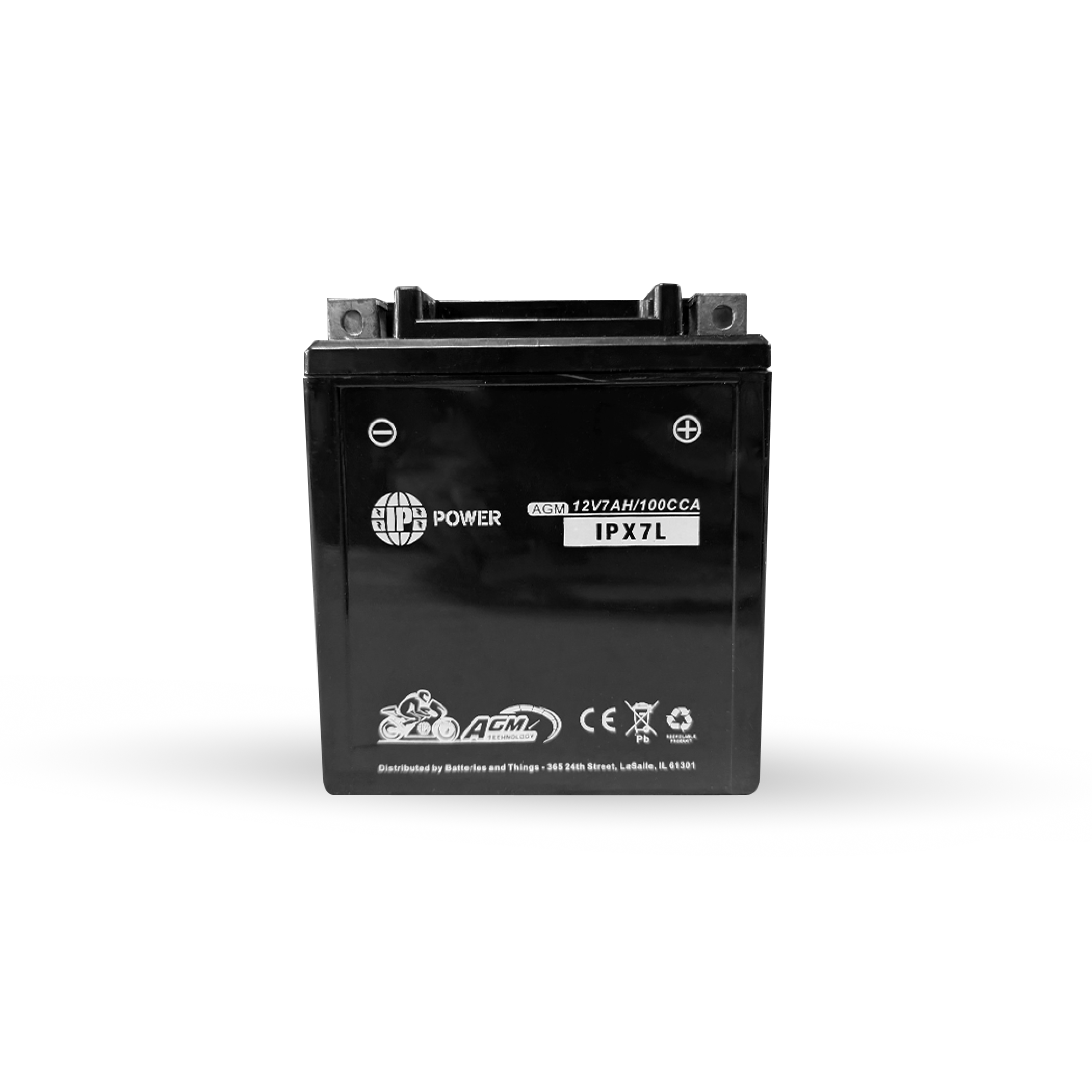 IP Power IPX7L AGM Motorsport Battery
