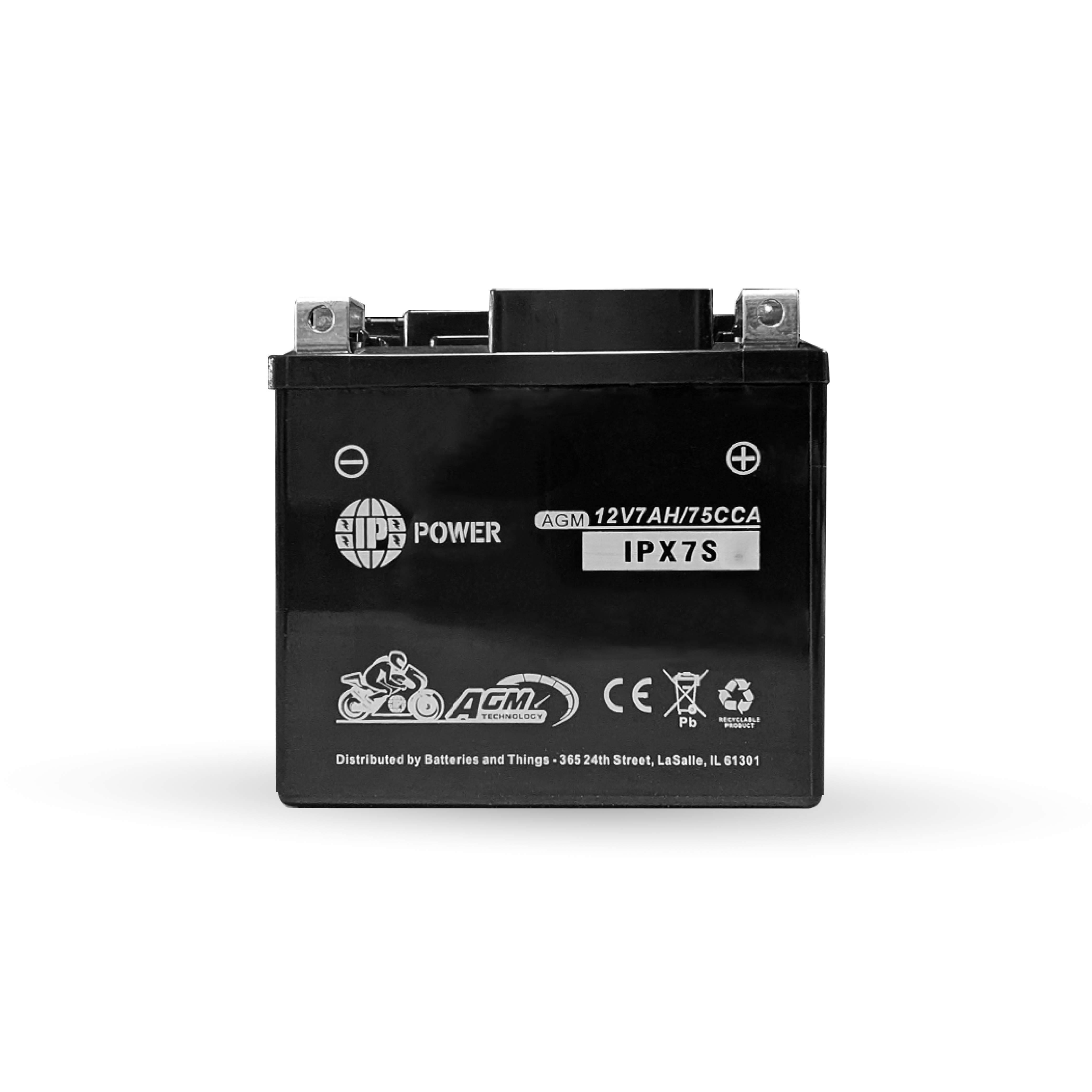 IP Power IPX7S AGM Motorsport Battery