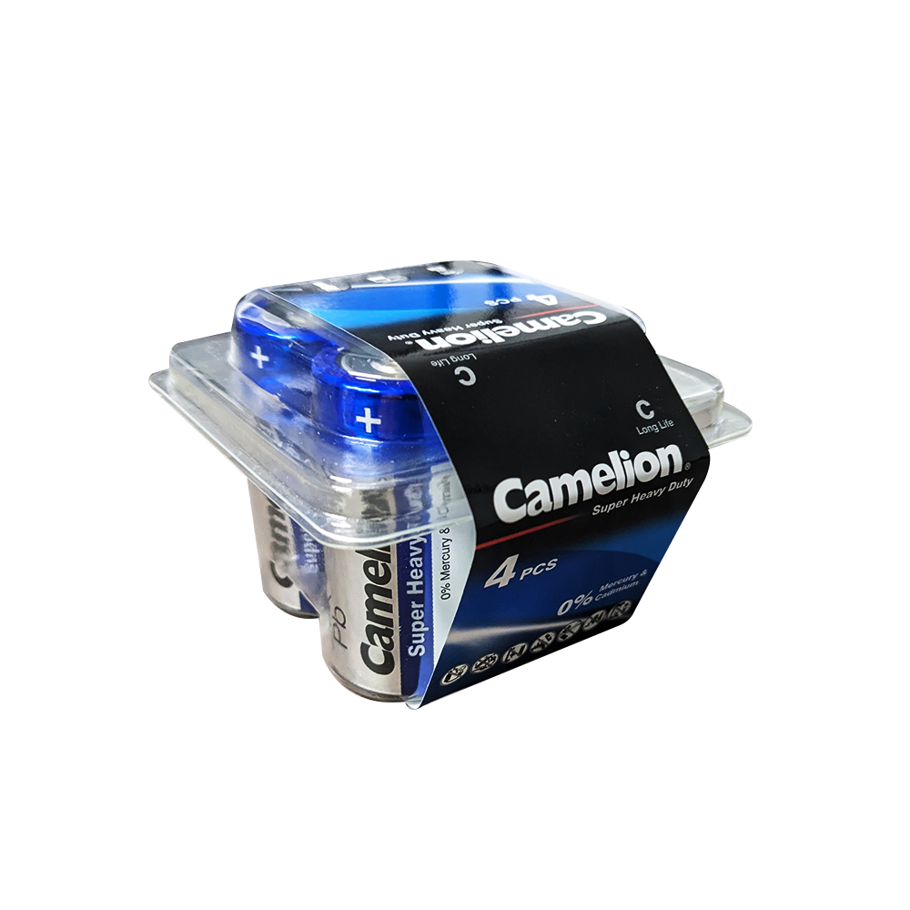Camelion C Super Heavy Duty Batteries Blister 4Pk