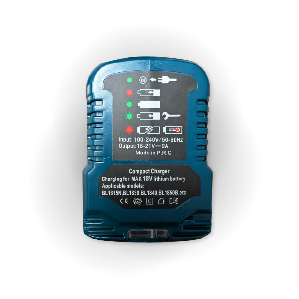 Drill Pack Charger: Compatible For Makita 18V Li-Ion Drill Pack Battery