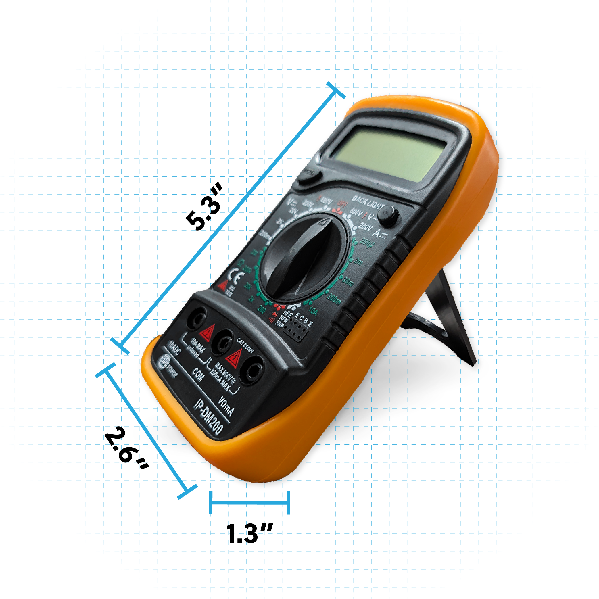 IP Power DM200 Digital Multimeter