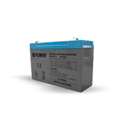 IP POWER IP6120-F1 6V 12Ah Sealed Lead Acid Rechargeable Battery
