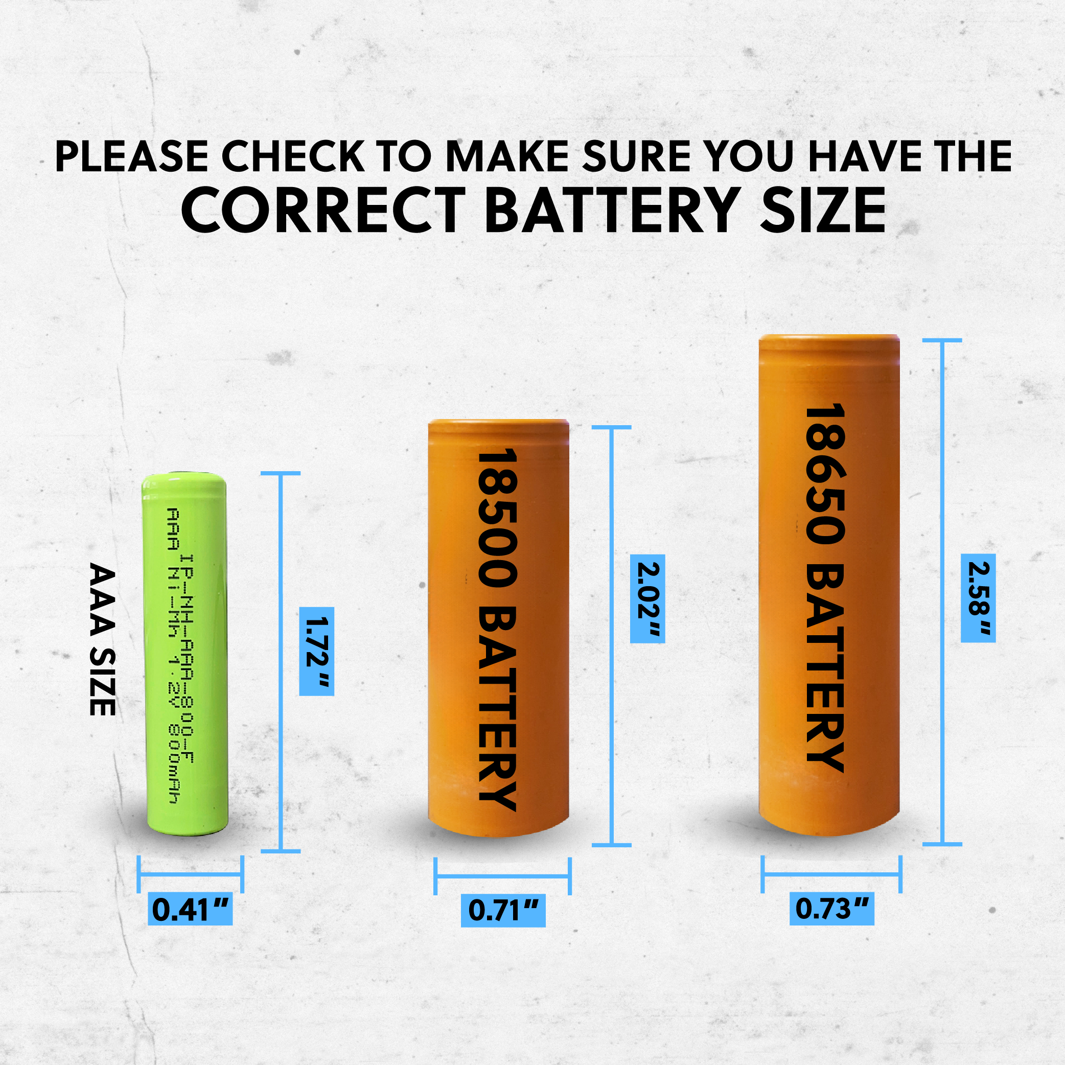 IP Power AAA Ni-Mh 1.2V 800mAh Rechargeable Flat Top Battery Bulk