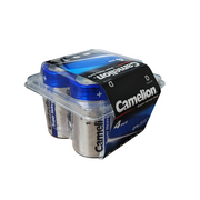 Camelion D Super Heavy Duty Batteries Blister 4Pk