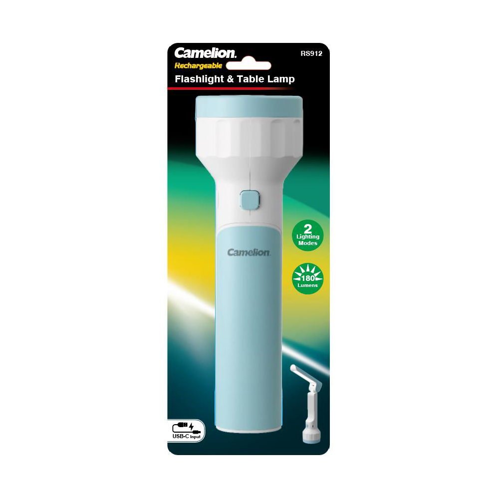 Camelion RS912 Rechargeable Flashlight