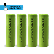 DROP SHIP: IP Power Ni-Mh AA 1800mAh Rechargeable Flat Top